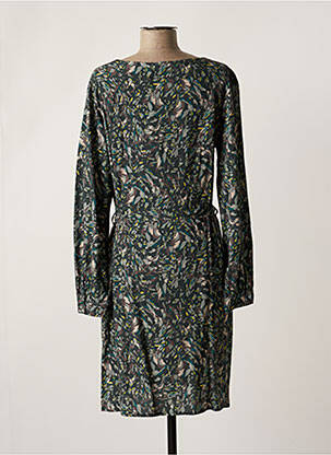 Robe mi-longue vert DIPLODOCUS femme
