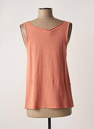 Pull orange MUS & BOMBON femme