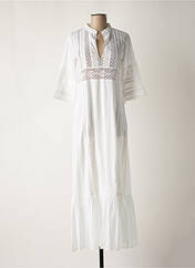 Robe longue blanc CHICOSOLEIL pour femme seconde vue