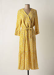 Robe longue jaune ANDY & LUCY pour femme seconde vue