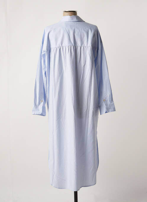 Robe mi-longue bleu MUS & BOMBON femme