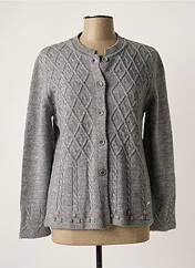 Gilet manches longues gris MINO MORA pour femme seconde vue