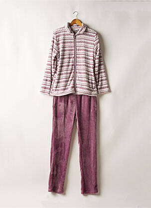 Pyjama violet PASTUNETTE pour femme