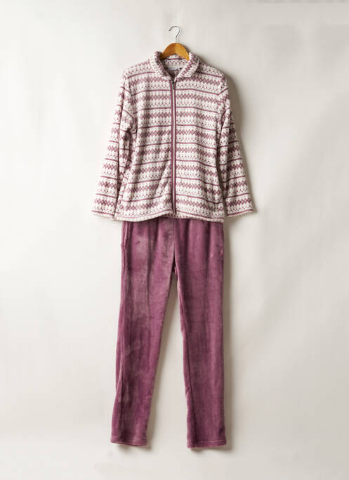 Pyjama violet PASTUNETTE pour femme