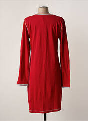 Chemise de nuit rouge PASTUNETTE pour femme seconde vue