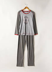 Pyjama gris PASTUNETTE pour femme seconde vue