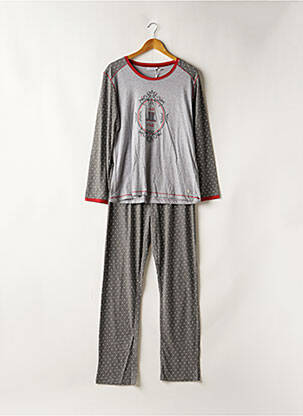 Pyjama gris PASTUNETTE pour femme
