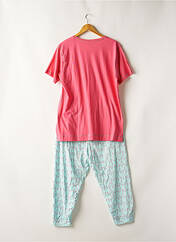 Pyjama rose REBELLE pour femme seconde vue