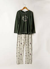 Pyjama vert PASTUNETTE pour femme seconde vue