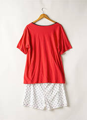 Pyjashort rouge PASTUNETTE pour femme seconde vue