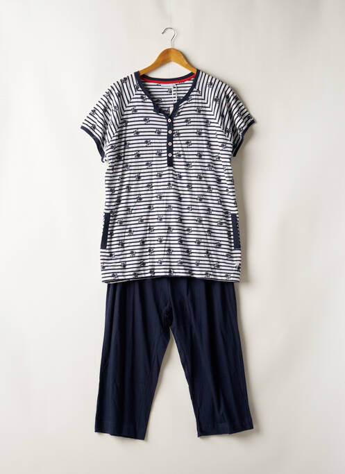 Pyjama bleu PASTUNETTE pour femme