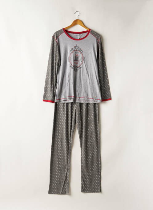 Pyjama gris PASTUNETTE pour femme