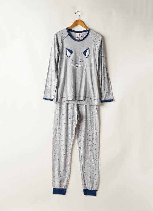 Pyjama gris REBELLE pour femme