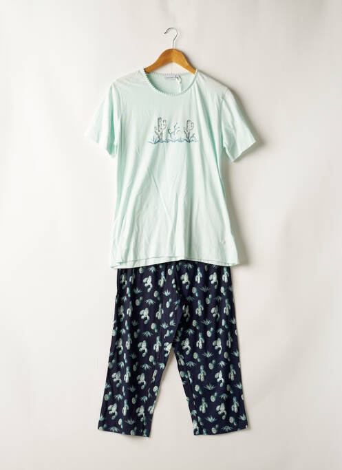 Pyjama vert PASTUNETTE pour femme