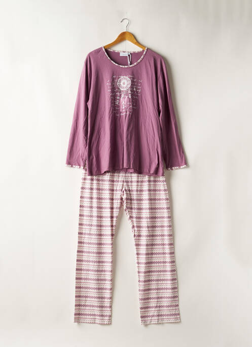 Pyjama violet PASTUNETTE pour femme