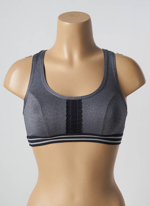 Soutien-gorge gris ANTIGEL pour femme