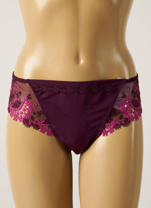 Tanga violet SIMONE PERELE pour femme