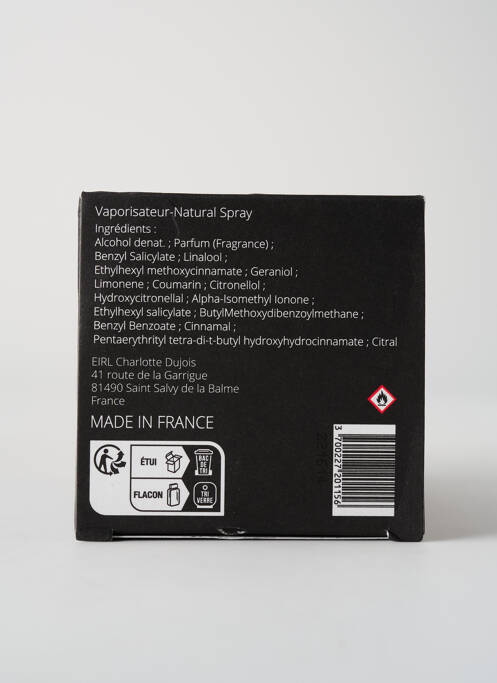 Eau de parfum noir MAISON ABYSSE pour femme