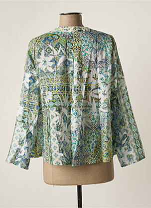 Veste casual manches longues vert AGATHE & LOUISE femme