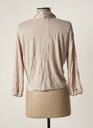 Veste casual coupe cintrée beige VETONO femme