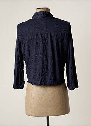 Veste casual coupe cintrée bleu VETONO femme