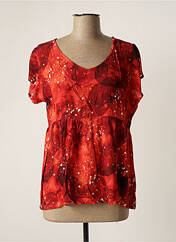 Blouse rouge AGATHE & LOUISE pour femme seconde vue