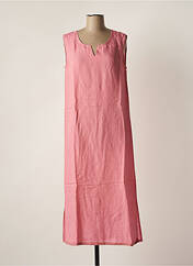 Robe mi-longue rose AGATHE & LOUISE pour femme seconde vue