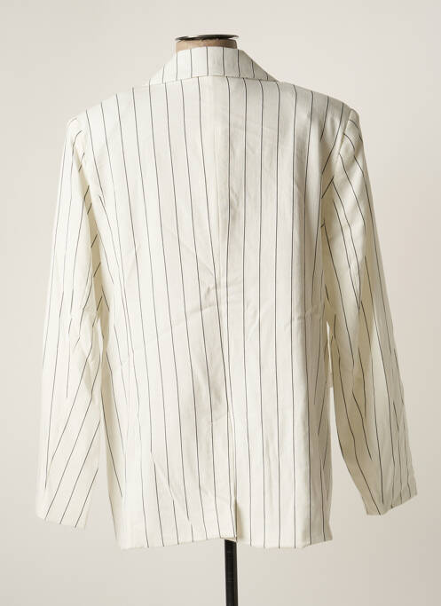 Blazer poches blanc BISOU'S PROJECT femme