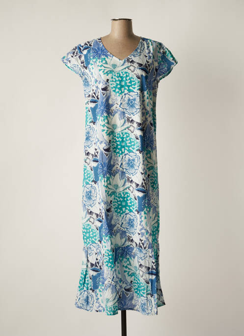 Robe longue bleu AGATHE & LOUISE pour femme