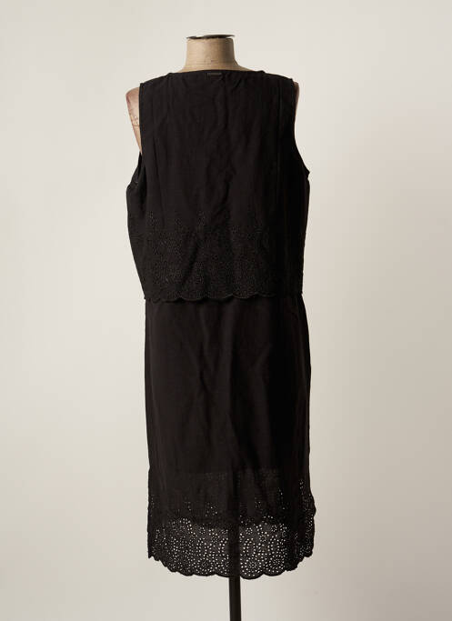 Robe mi-longue noir AGATHE & LOUISE pour femme