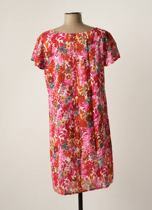 Robe mi-longue rose AGATHE & LOUISE pour femme