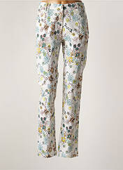 Pantalon slim blanc AGATHE & LOUISE pour femme seconde vue