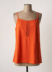 Top orange AGATHE & LOUISE pour femme seconde vue