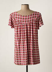 T-shirt rose AGATHE & LOUISE pour femme seconde vue