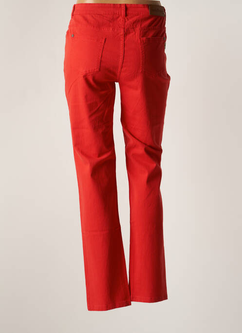 Pantalon slim rouge AGATHE & LOUISE pour femme