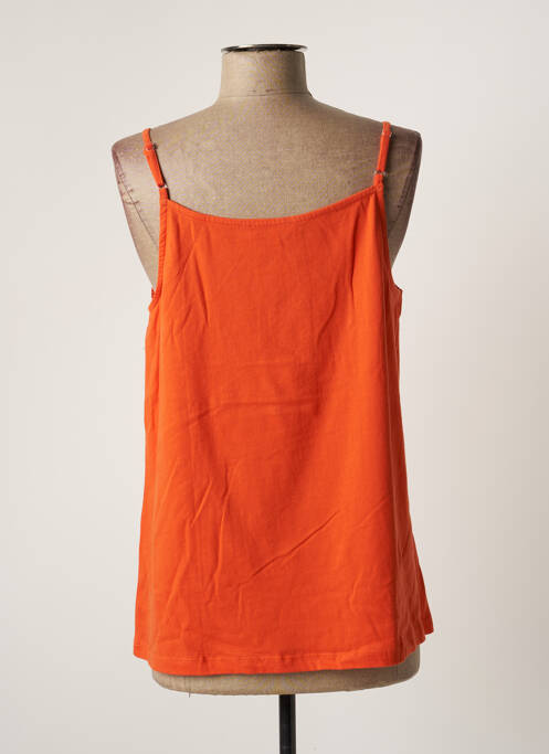 Top orange AGATHE & LOUISE pour femme