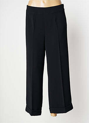 Pantalon large fermeture zip latéral taille normale noir BETTY BARCLAY femme