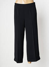 Pantalon large fermeture zip latéral taille normale noir BETTY BARCLAY femme