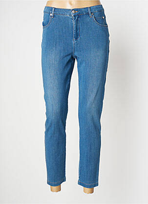 Jeans coupe slim bleu MARBLE pour femme