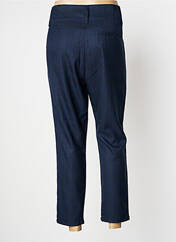 Pantalon 7/8 bleu SOULMATE pour femme seconde vue
