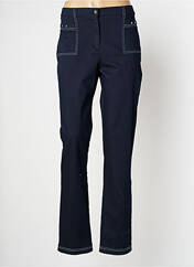 Pantalon slim bleu CHRISTINE LAURE pour femme seconde vue