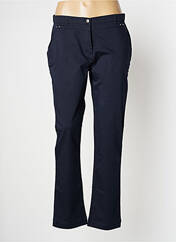 Pantalon slim bleu CHRISTINE LAURE pour femme seconde vue