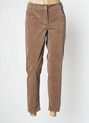 Pantalon slim marron BETTY BARCLAY pour femme seconde vue