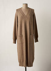 Robe pull beige COPENHAGEN pour femme seconde vue