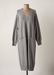 Robe pull gris COPENHAGEN pour femme seconde vue
