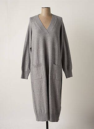 Robe pull gris COPENHAGEN pour femme