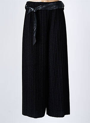 Pantalon large noir PINK BLACK pour femme