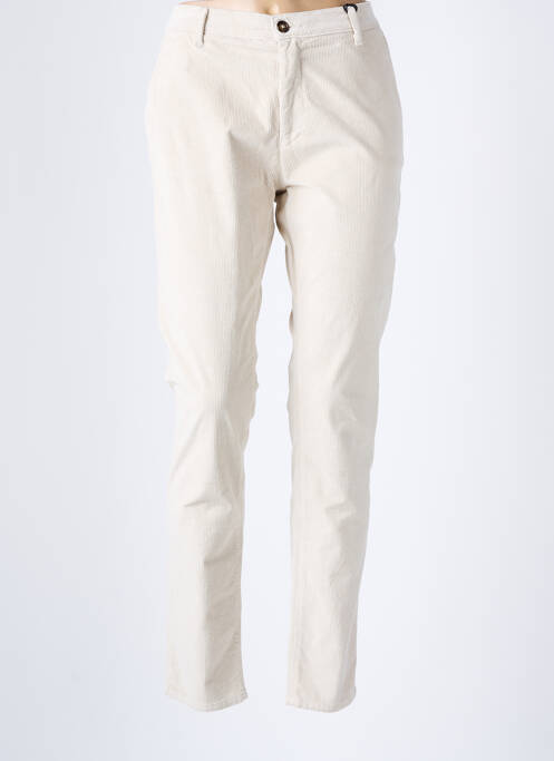 Pantalon slim beige IMPAQT pour femme