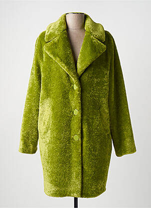 Manteau long vert GAUDI pour femme