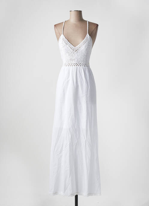 Robe longue blanc GAUDI pour femme